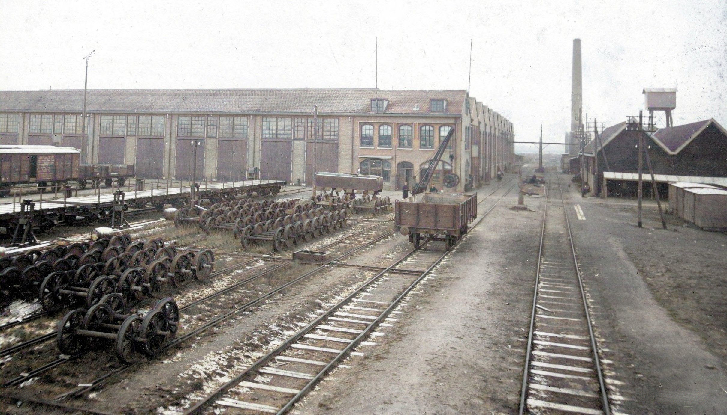 Wagenwerkplaats 1915